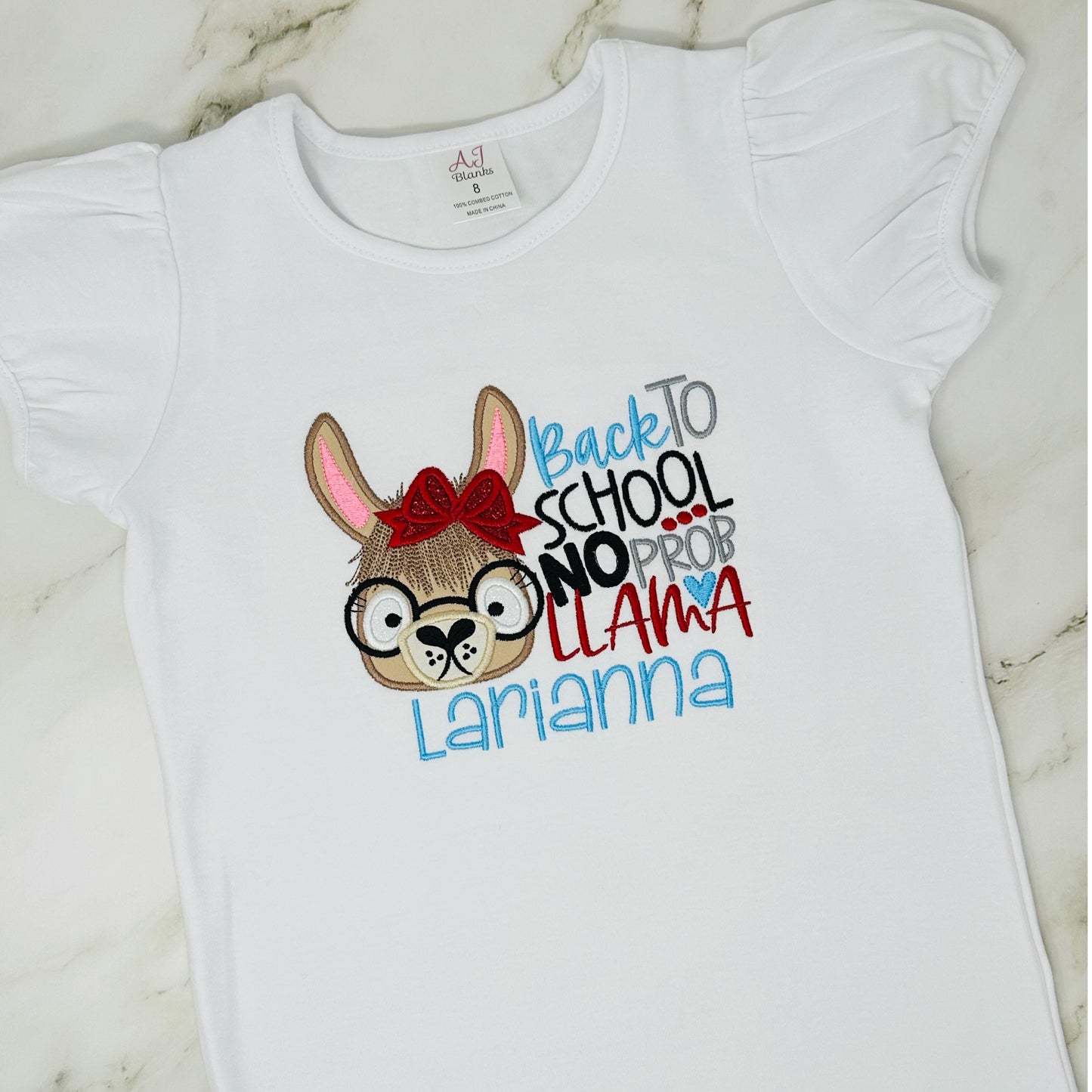 Back to School Llama Shirt