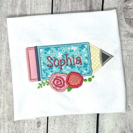Back to School Shirt With Custom Name