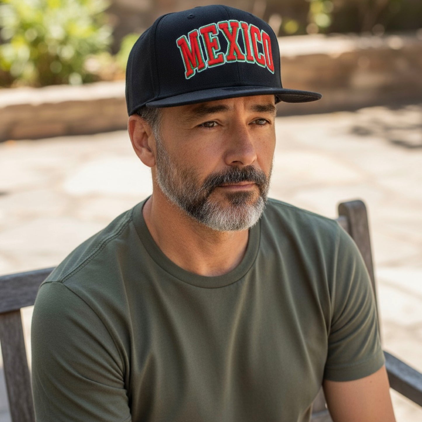 Custom Mexico Embroidered Snapback Hat | Futbol Fan Cap
