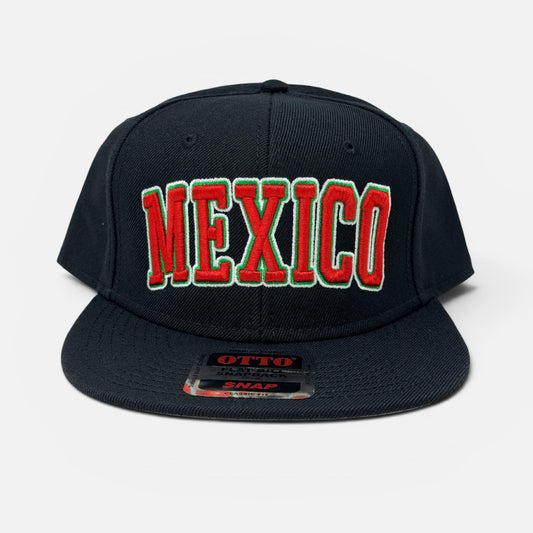 Custom Mexico Embroidered Snapback Hat | Futbol Fan Cap