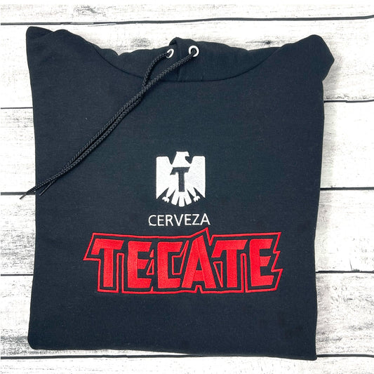 Tecate Beer Embroidered Sweater – Cozy Brewery-Inspired hoodie or crewneck