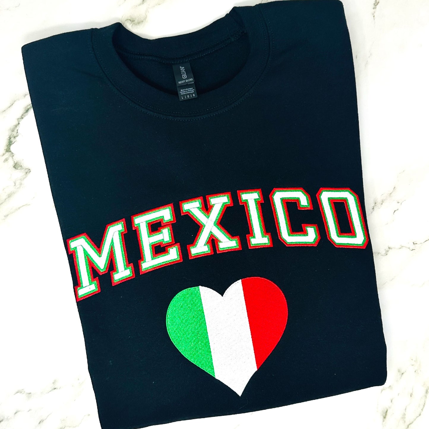 Mexico Embroidered Sweater – Hoodie or Crewneck